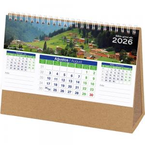 Manzara Masa Takvimi ( 20 x 14 x 7 cm )